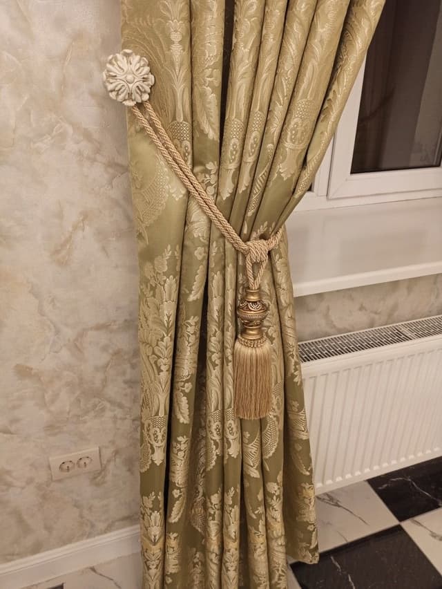 Жаккардовые шторы 2