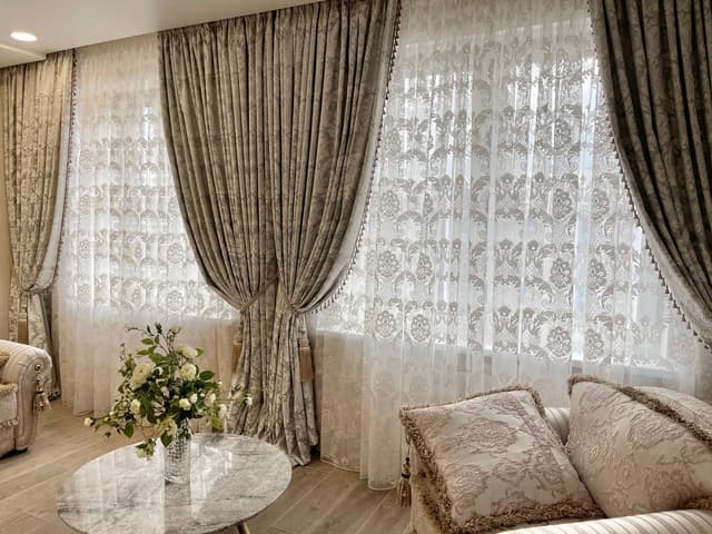 Классические шторы 1
